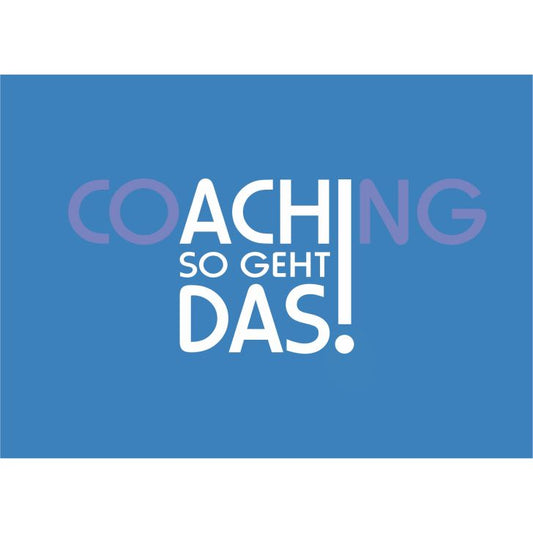 Postkarte "Coaching"
