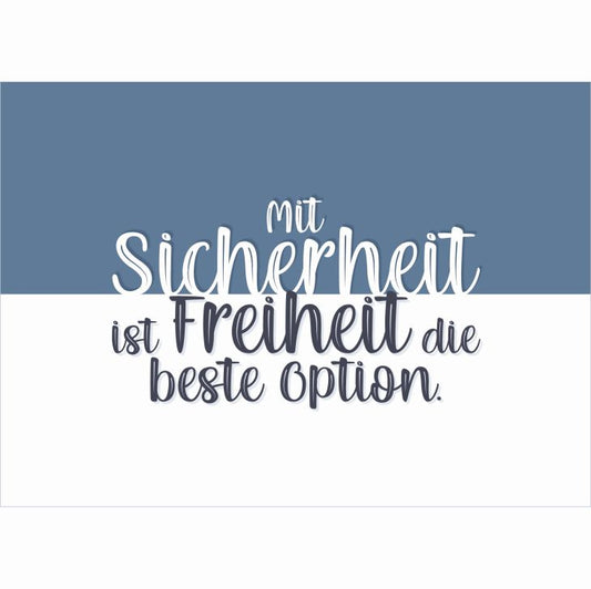 Postkarte "Freiheit"