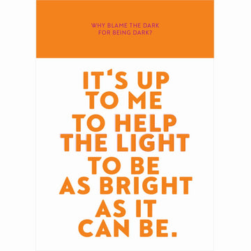 Postkarte: Help the light