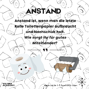 Inspirations-Karte Anstand