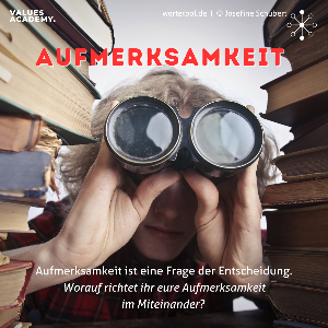 Inspirations-Karte Aufmerksamkeit