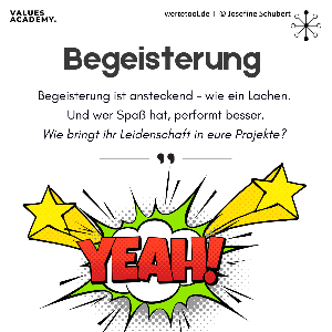 Inspirations-Karte Begeisterung