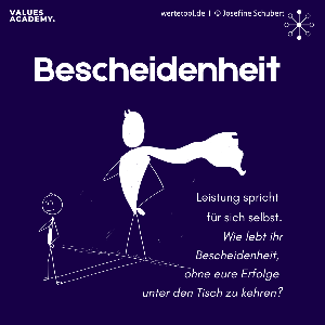 Inspirations-Karte Bescheidenheit