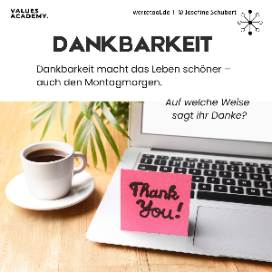 Inspirations-Karte Dankbarkeit