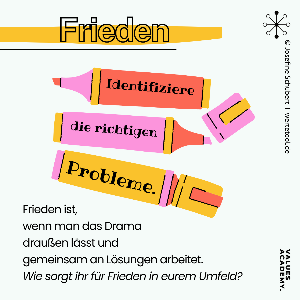 Inspirations-Karte Frieden