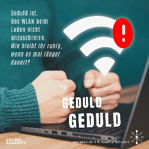 Inspirations-Karte Geduld