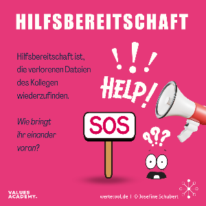 Inspirations-Karte Hilfsbereitschaft