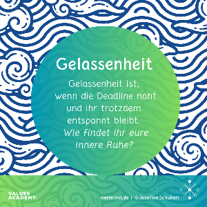 Inspirations-Karte Gelassenheit