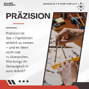 Inspirations-Karte Präzision