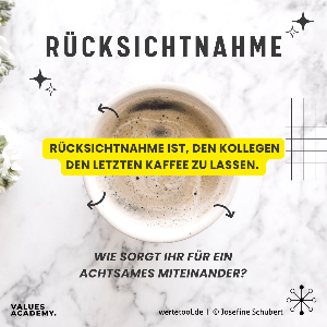 Inspirations-Karte Rücksichtnahme