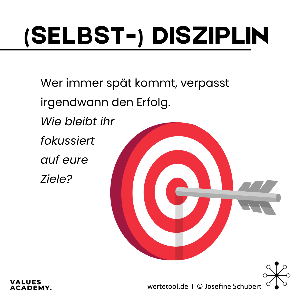 Inspirations-Karte Selbstdisziplin