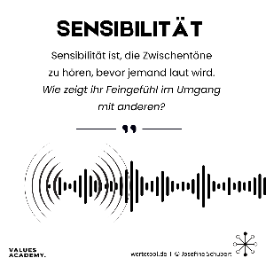 Inspirations-Karte Sensibilität