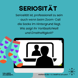 Inspirations-Karte Seriosität